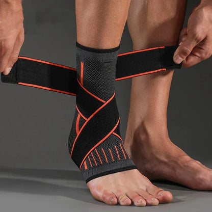 Ankle Compression Support with Strap