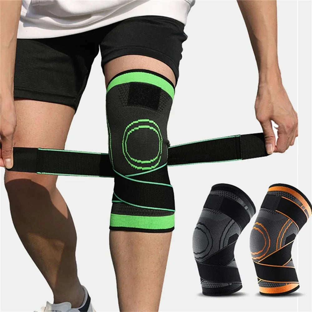 Knee Compression Brace with Adjustable Straps